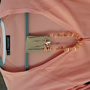 Peach cardigan